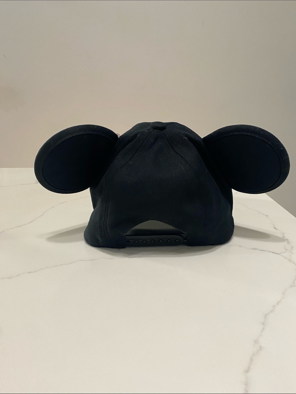 Disney Black Mickey Ear Baseball Cap - Picture 2 of 4